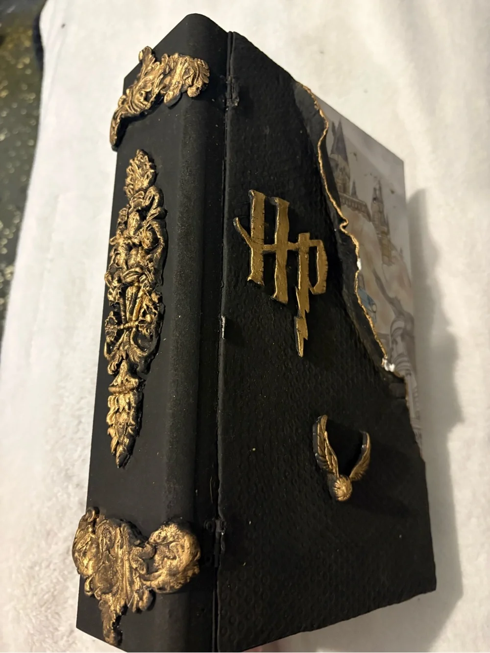Handmade Harry Potter inspired Keepsake box
